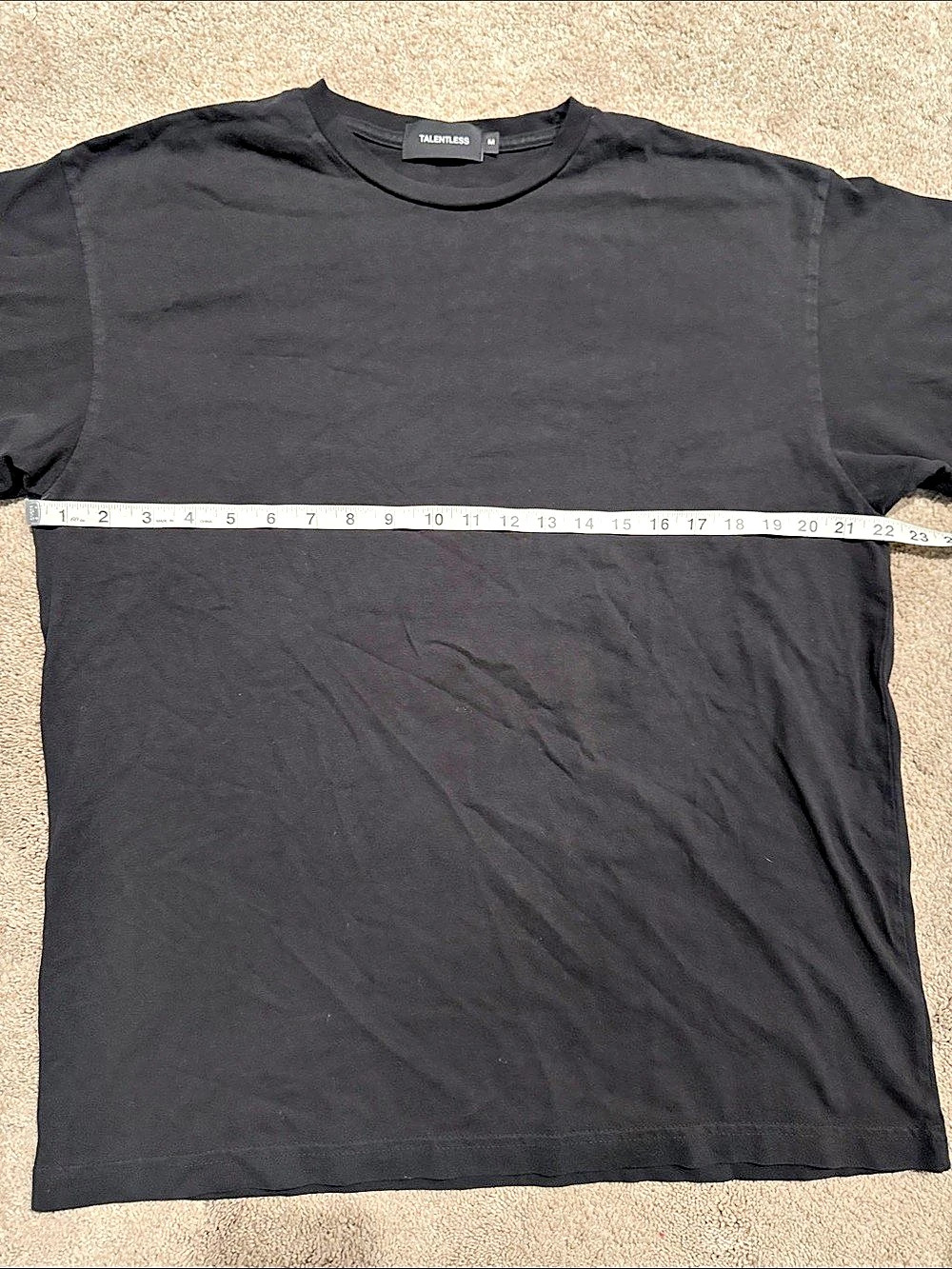5 Men’s Talentless Short Sleeve Boxy Tees in Black & Gray Size Medium-Like New